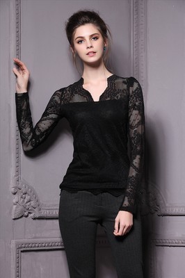 金衣國際 一站式歐洲站深圳精品女裝批發(fā)，秋冬打底衫與蕾絲衫領航時尚